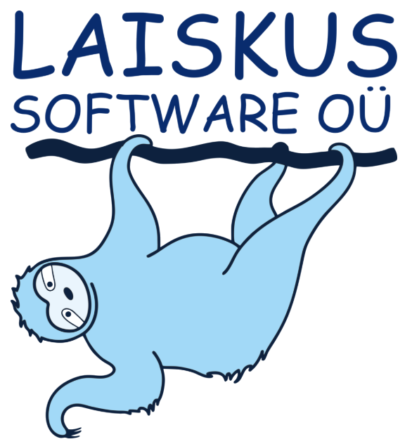 Laiskus sloth logo